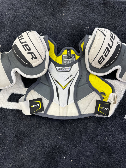 Used Bauer Supreme S170 Youth Large Shoulder Pads