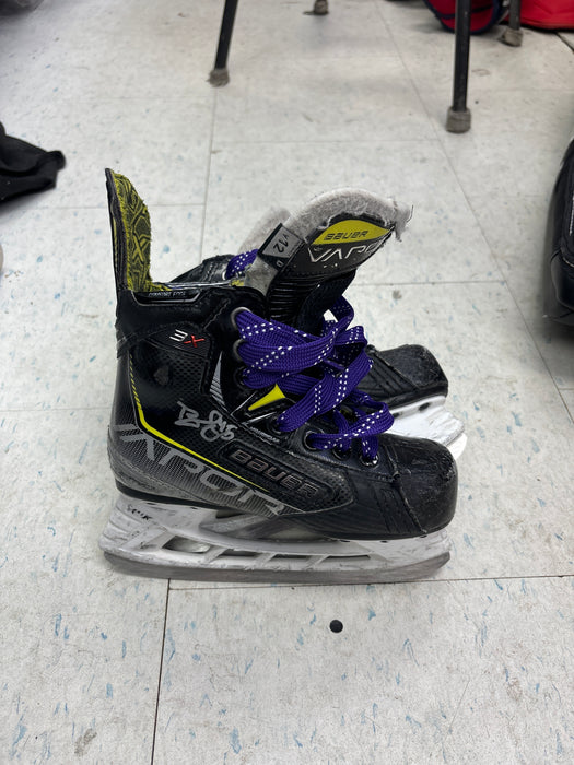 Used Bauer Vapor 3x Youth 12.0D Skates