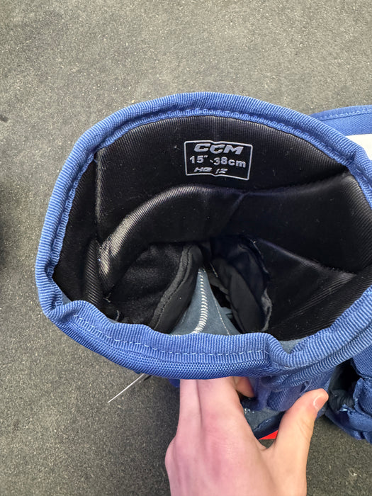NHL Toronto Maple Leafs Pro Stock CCM HG 12 Gloves Senior