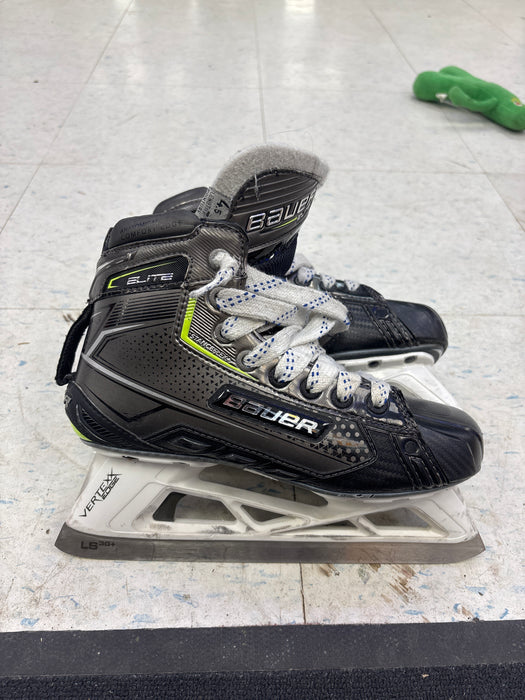 Used Bauer Elite Size 4.5 Fit 1 Intermediate Goal Skates