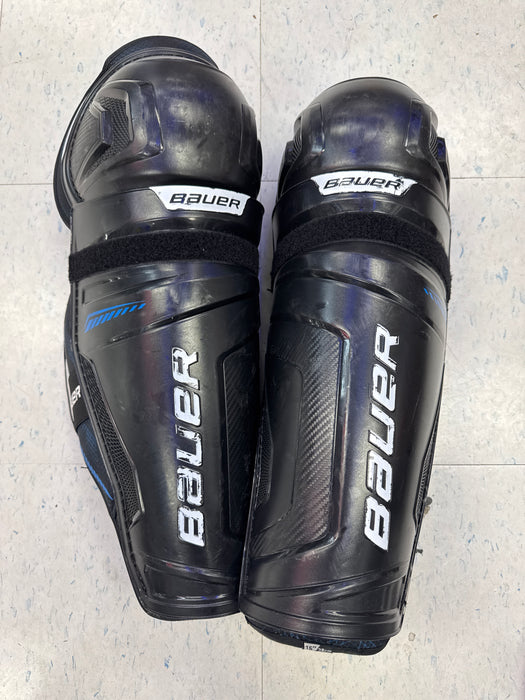 Used Bauer X Senior 15” Shin Guards
