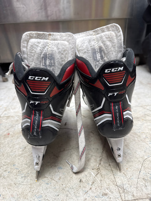 Used CCM JetSpeed FT480 Goalie Skates Size 5.0D