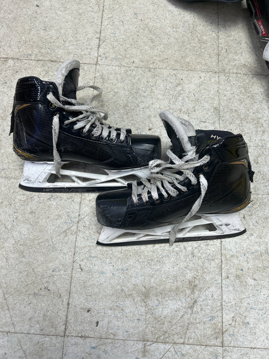 Used Bauer Supreme S29 Goal Skates 9.5D