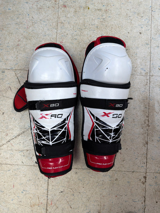 Used Bauer Vapor x80 11” Shin Guards