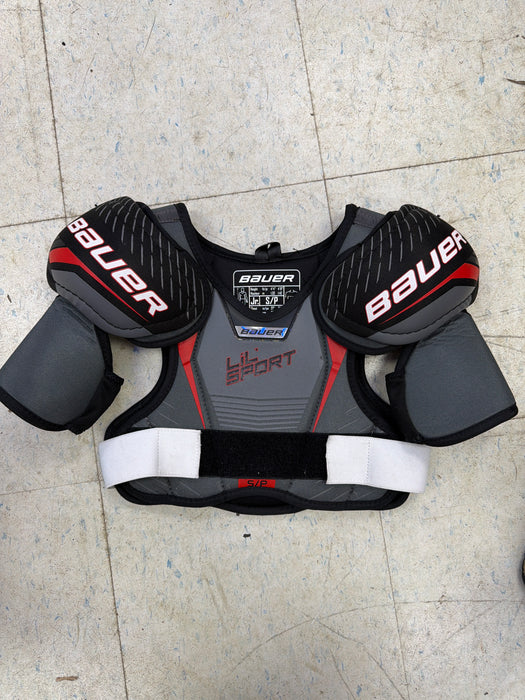 Used Bauer Lil Sport Junior Small Shoulder Pads