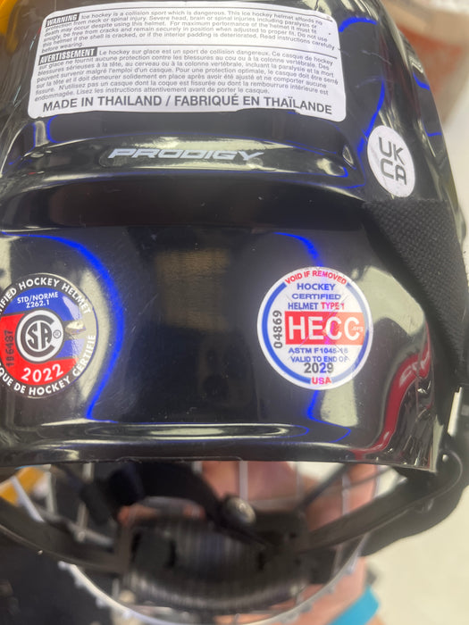 Used Bauer Prodigy Youth Helmet *CERTIFIED*