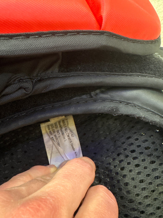 Used CCM Eflex 6.9 Intermediate Large Goalie Chest Protector