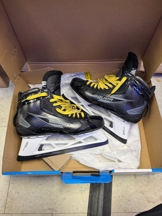 Used-Once Bauer Pro Goalie Skate 12.0 EE
