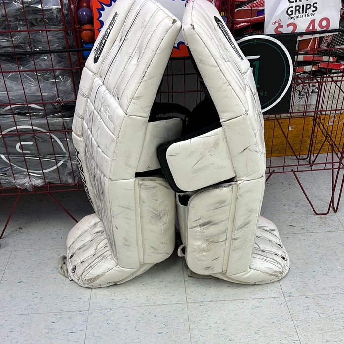 Used Bauer Reactor 6000 37+1 Senior Goal Pads
