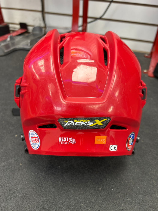 Used CCM SuperTacks X Senior Player Helmet