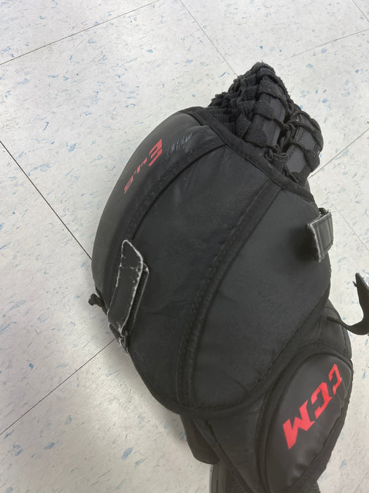 Used CCM EFlex 4.5 Junior Catcher and Blocker Set