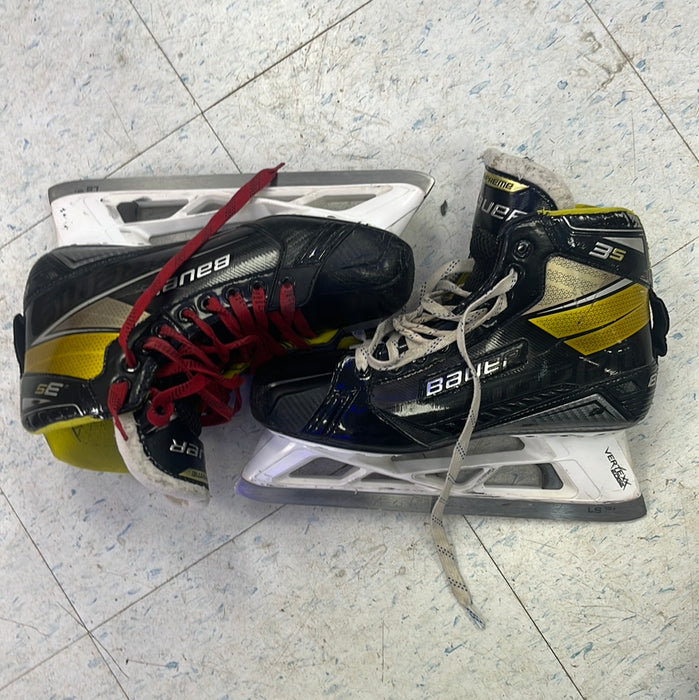 Used Bauer Supreme 3S Size 9.5 Goal Skates