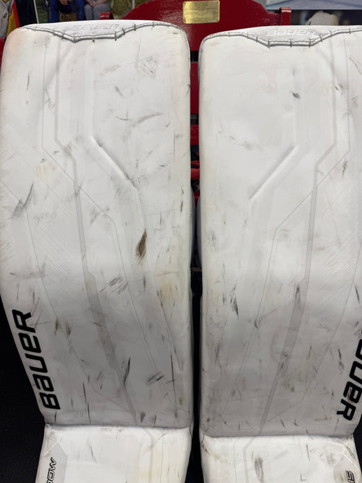 Used Bauer Shadow Leg Pads Senior Large 35"