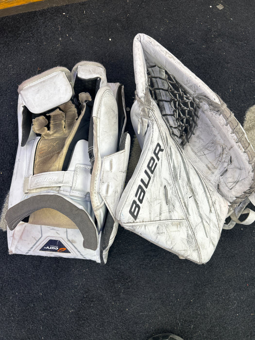 Used Bauer Vapor 3X Intermediate Blocker and Catcher Set