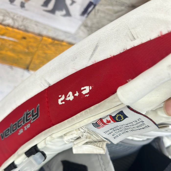 Used Vaughn Velocity V7 24+2 Goal Pads