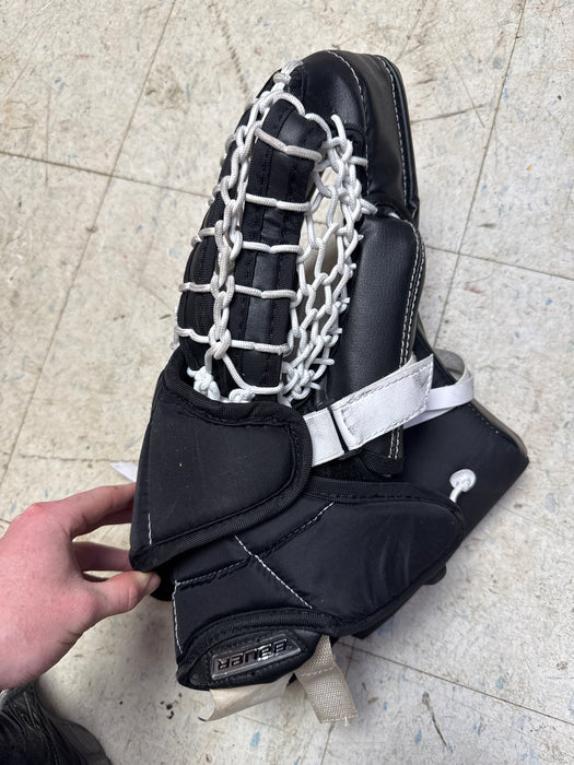 Used Bauer GSX Goal Catcher and Blocker Set Junior