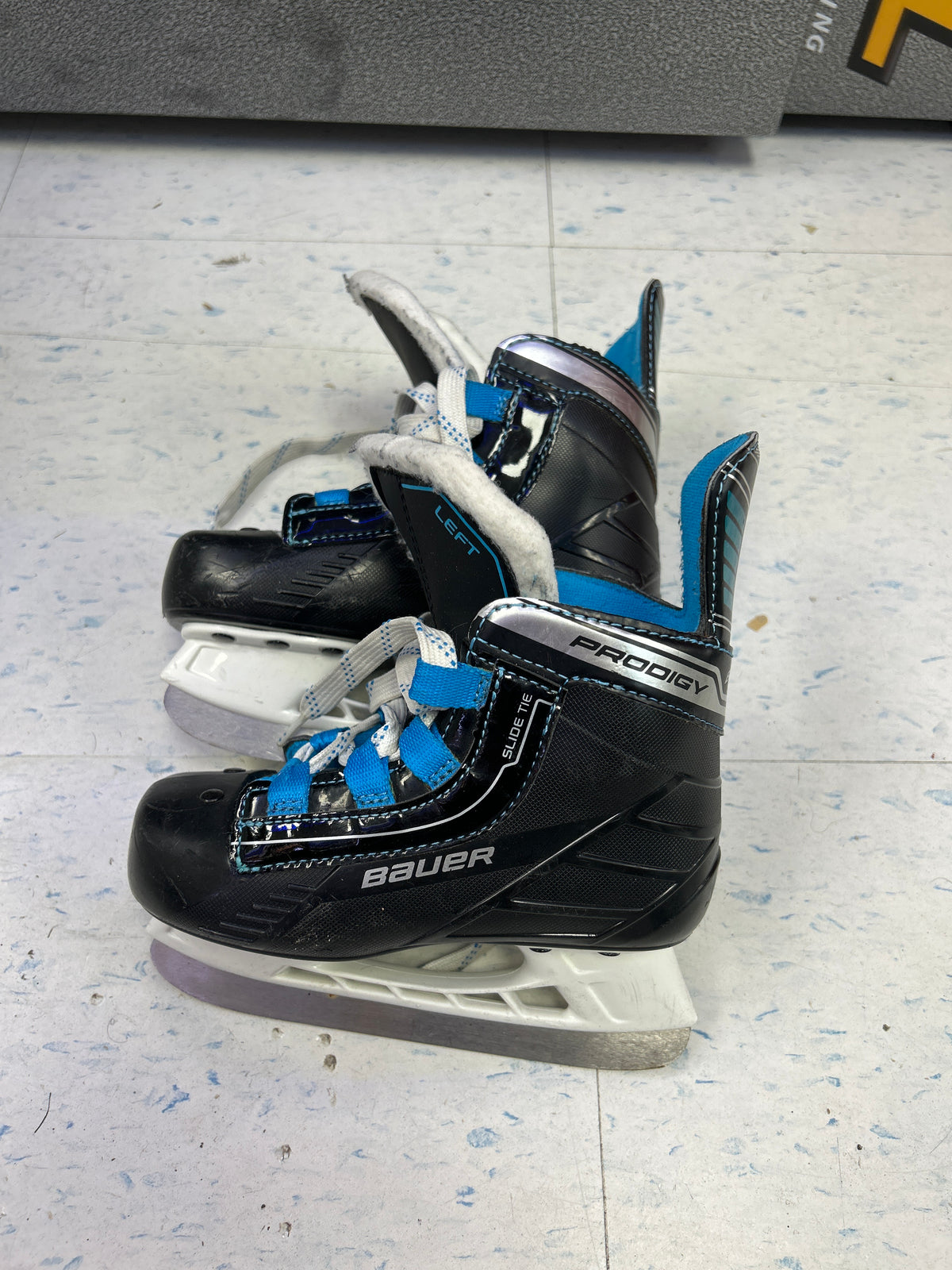 Used Bauer Prodigy Youth Player Skates 8.0Y — Crow's Sports Hockey