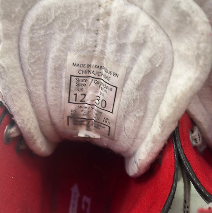 Used CCM JetSpeed FT480 Size 12 Youth Player Skates