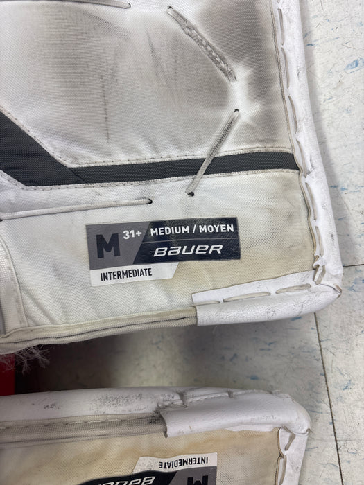 Used Bauer Supreme M5 Pro Intermediate Medium (31+) Goal Pads