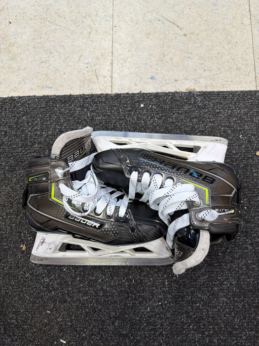 Used Bauer Elite Size 4.5 Fit 1 Goal Skates