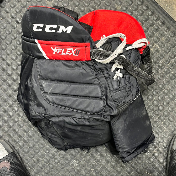 Used CCM YT Flex II Youth Large Extra Large Goalie Pants