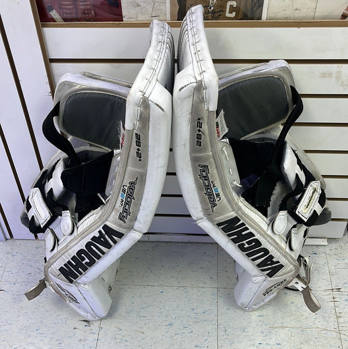 Used Vaughn Velocity VE8 28+2 Goal Pads