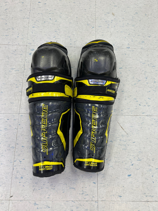 Used Bauer Supreme S29 Shin Guards