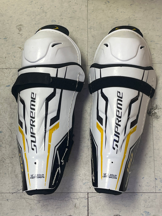Used Bauer Supreme 150 12" Shin Pads
