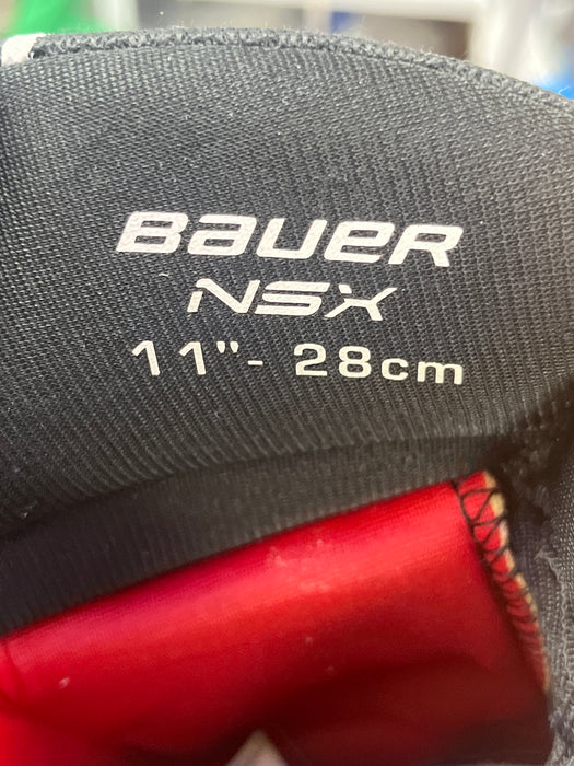 Used Bauer NSX 11" Gloves