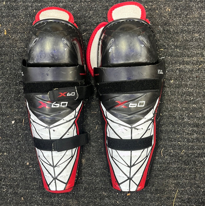 Used Bauer Vapor X60 12” Shin Pads
