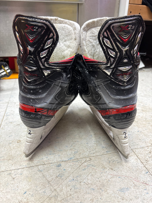 Used Bauer Vapor x2.9 Size 2.0D Skates