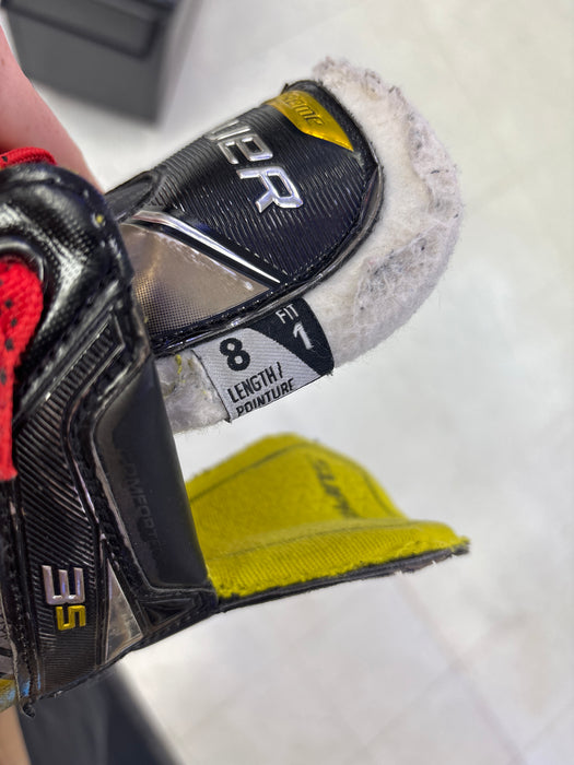Used Bauer Supreme 3s Size 8.0 Fit 1 Skates