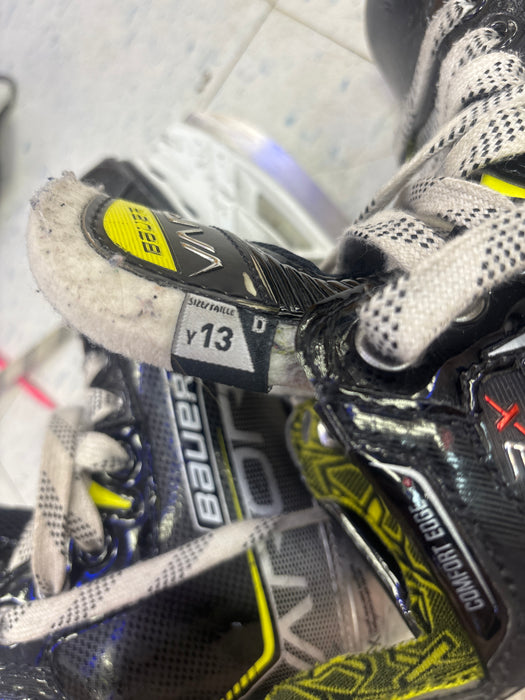 Used Bauer Vapor 3x Youth 13.0 Skates