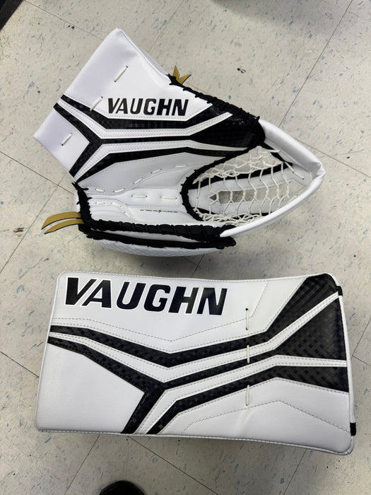 Vaugh Velocity V10 Pro Carbon Goalie Pad Set 34" + 2" Senior