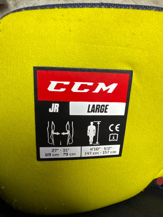 Used CCM Tacks Pants Size Junior Large