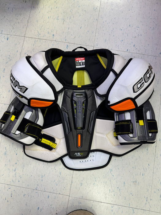 Used CCM AS-V Pro Shoulder Pads Senior Large
