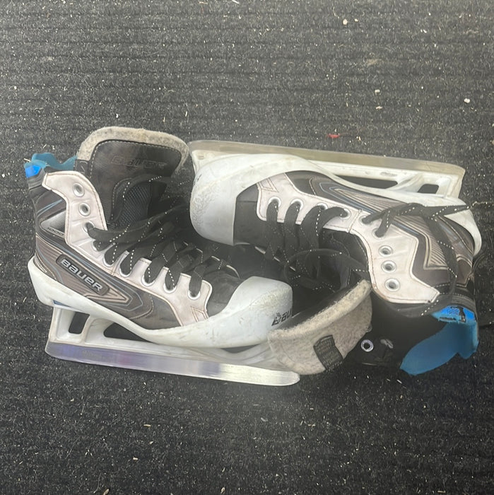 Used Bauer Reactor 5000 Size 4 Goal Skates