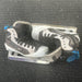 Used Bauer Reactor 5000 Size 4 Goal Skates