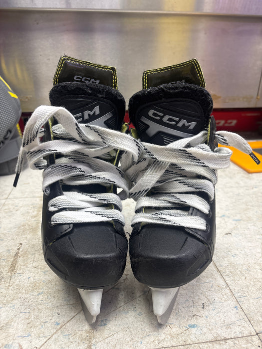 Used CCM Tacks XF80 Youth 10.0 Skates