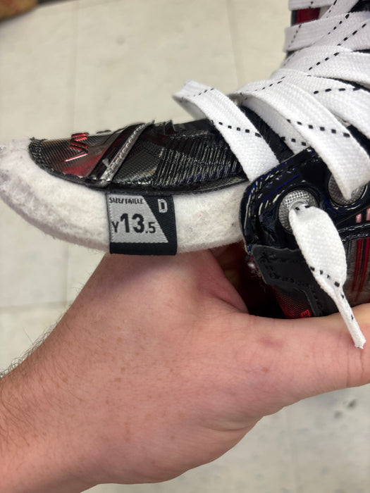 Used Bauer Vapor X5 Pro Youth 13.5D Skates