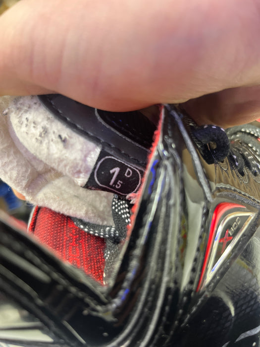 Used Bauer Vapor X800 Size 1.5 Skates