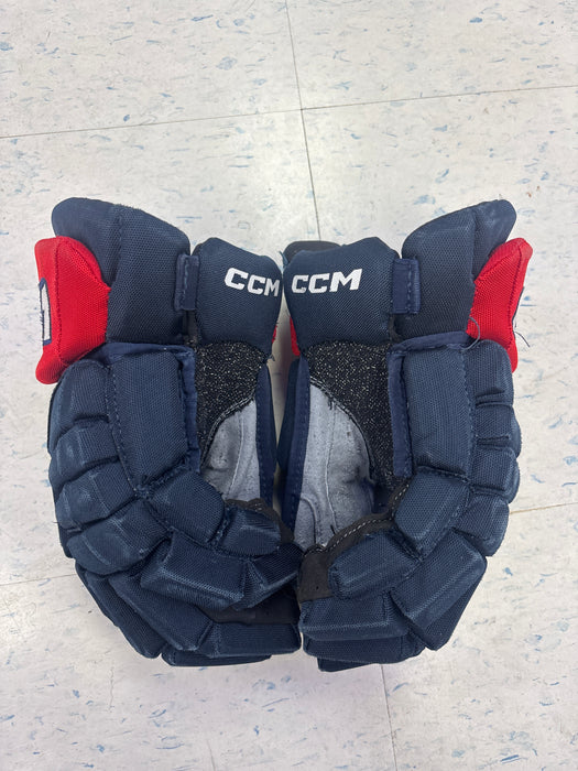 Used CCM HGJSCHL 14” Oshawa Generals ‘MARRELLI’ Pro Stock Gloves