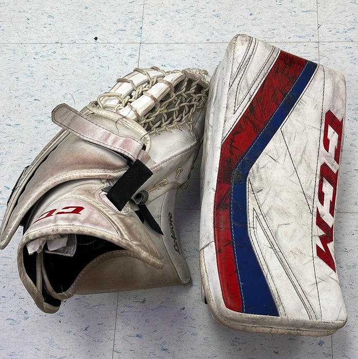 Used CCM P2.5 Junior Blocker and Catcher Set