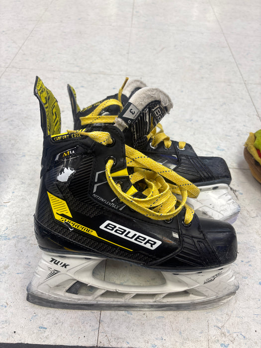 Used Bauer Supreme M4 Size 3.0D Skates