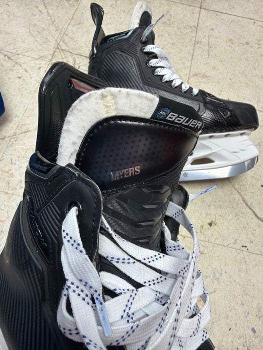 Used Bauer Supreme Shadow Size 9.5 Philippe Myers Pro Stock Skates