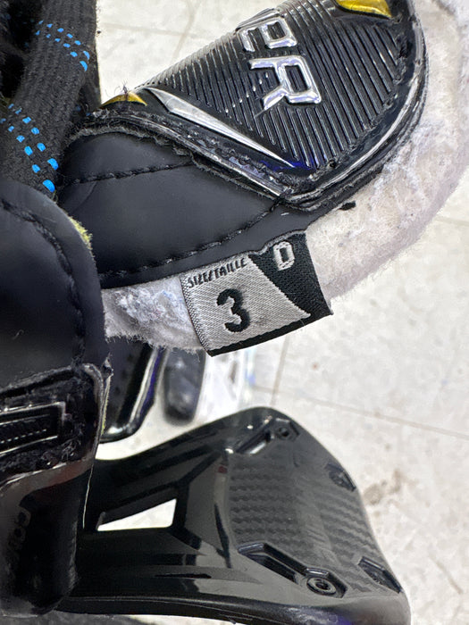 Used Bauer Supreme 3s Pro Size 3.0 D Skates