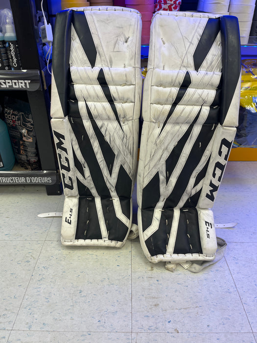 Used CCM E4.5 30+1 Used Goalie Leg Pads