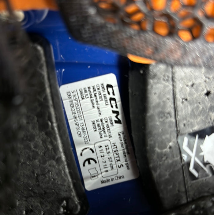 Used CCM Tacks X Toronto Maple Leafs Pro Stock Helmet Senior Small