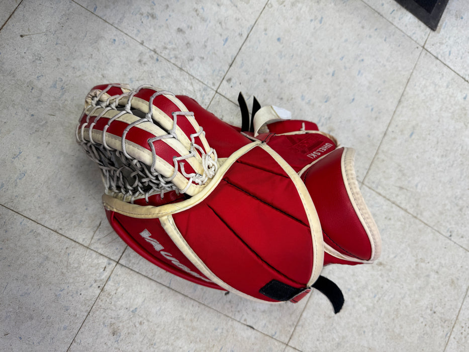 Used Vaughn PRO STOCK 'Uhelski' Goalie Catcher Senior