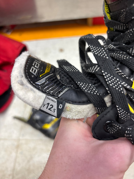 Used Bauer Supreme M4 Youth 12.5 Skates